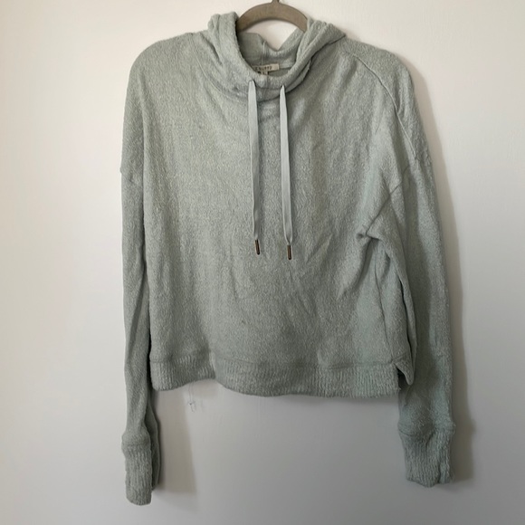 Z Supply Tops - Z Supply Light Blue Hoodie Sweatshirt - Large